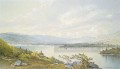 El paisaje del lago Squam y las montañas Sandwich William Trost Richards Paisaje